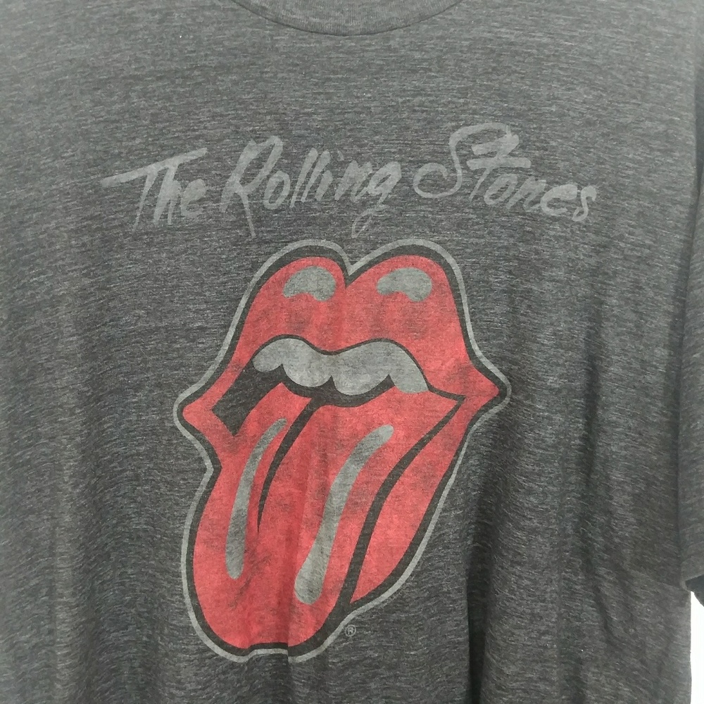 Sold đ« Rolling Stones Graphic Band Tee 2XL Grey - Picture 3 of 4